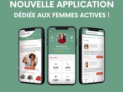 Toutes Connect&eacute;es : la toute nouvelle appli des femmes entrepreneuses !